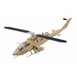 MINIATURA HELICÓPTERO AH-1F COBRA SAND SHARK 1/72 EASY MODEL ESY AE-37099